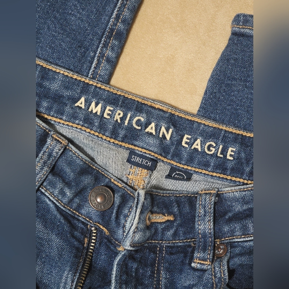 American Eagle Outfitters Stretch Denim Mom Jeans